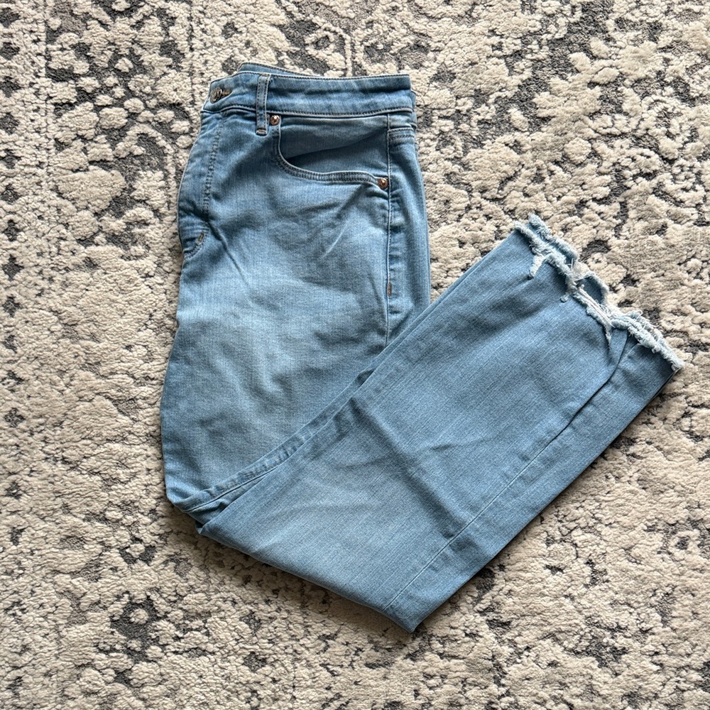 Loft Kick Crop Jeans